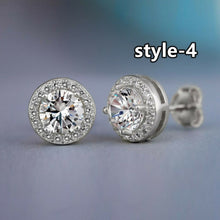 Load image into Gallery viewer, Fashion Geometric Women Stud Earrings Cubic Zirconia Wedding Party Daily Wearable Fashion Jewelry