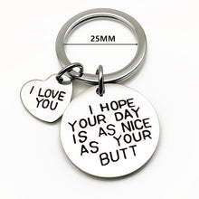 Load image into Gallery viewer, Keychain Gift for Groom-Husband-Girlfriend-Boyfriend-Biker Souvenir Present