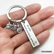 Load image into Gallery viewer, Keychain Gift for Groom-Husband-Girlfriend-Boyfriend-Biker Souvenir Present