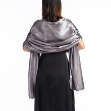 Load image into Gallery viewer, Evening Satin Wraps-Shawls for Women - Formal Wedding Accessory