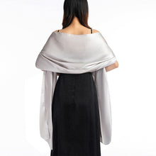 Load image into Gallery viewer, Evening Satin Wraps-Shawls for Women - Formal Wedding Accessory