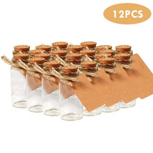 Load image into Gallery viewer, Wedding Favor Glass Bottle with Cork-Quinceañera-Keepsake