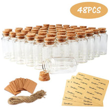 Load image into Gallery viewer, Wedding Favor Glass Bottle with Cork-Quinceañera-Keepsake