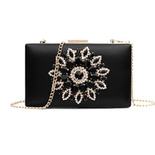 Load image into Gallery viewer, Luxury Women's Evening Clutch Purse - for Bridal Evening Crystal