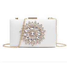 Load image into Gallery viewer, Luxury Women's Evening Clutch Purse - for Bridal Evening Crystal