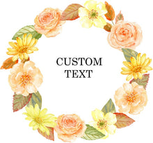 Load image into Gallery viewer, Personalized Custom Name  Flower Print  Wedding Bride Team Robes Bridal Party Robes Bridesmaid Robes gift