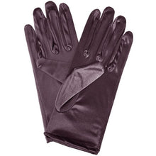 Load image into Gallery viewer, Wrist Length Bridal Gloves with Pretty Simulated Pearl Detail