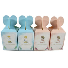 Load image into Gallery viewer, Light Pink or Blue My First Communion Candy Boxes