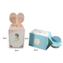 Load image into Gallery viewer, Light Pink or Blue My First Communion Candy Boxes