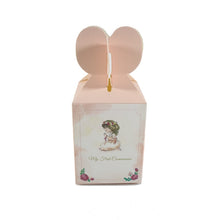 Load image into Gallery viewer, Light Pink or Blue My First Communion Candy Boxes