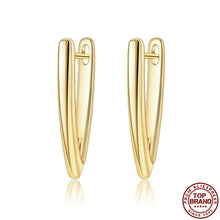 Load image into Gallery viewer, Stud Earrings Hot Luxury V Shape Earrings 5A Cubic Zirconia Earrings For Women Fashion Jewelry Cute Wedding Earrings 2021
