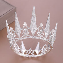 Load image into Gallery viewer, Totally Royal Wedding Crown for Bride-Queen or Quinceañera Princess