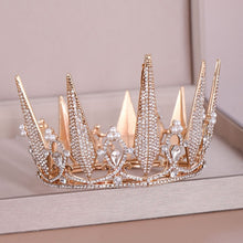 Load image into Gallery viewer, Totally Royal Wedding Crown for Bride-Queen or Quinceañera Princess