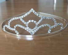 Load image into Gallery viewer, Princess Wedding Bridal Flower Girl Tiara-Crown-Headband Crystal Rhinestone Jewelry Hair Accessories