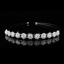 Load image into Gallery viewer, Princess Wedding Bridal Flower Girl Tiara-Crown-Headband Crystal Rhinestone Jewelry Hair Accessories