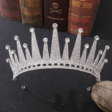 Load image into Gallery viewer, Assorted Styles Fashion Crystal Crowns- Bride Tiaras Wedding Headpiece Hair Jewelry
