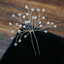 Load image into Gallery viewer, Women U Shape Hair Clips Bobby Pins for Women Girls Brides Hairstyling Tools Accessories Crystal Pearl Hairpins Metal Barrettes