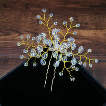 Load image into Gallery viewer, Women U Shape Hair Clips Bobby Pins for Women Girls Brides Hairstyling Tools Accessories Crystal Pearl Hairpins Metal Barrettes