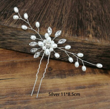 Load image into Gallery viewer, Women U Shape Hair Clips Bobby Pins for Women Girls Brides Hairstyling Tools Accessories Crystal Pearl Hairpins Metal Barrettes