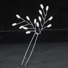 Load image into Gallery viewer, Women U Shape Hair Clips Bobby Pins for Women Girls Brides Hairstyling Tools Accessories Crystal Pearl Hairpins Metal Barrettes