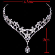 Load image into Gallery viewer, New Fashion Baroque Affordable Crystal Bridal Crown Tiaras for Women Bride Wedding Hair Accessories