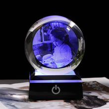 Load image into Gallery viewer, Personalized Crystal Photo Ball Customized Picture Sphere