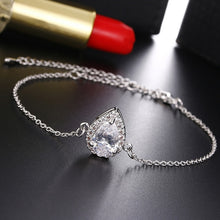 Load image into Gallery viewer, Nigerian Water Drop Cubic Zirconia Wedding Jewelry Sets Inlay Luxury Crystal Bridal Gifts For Bridesmaids