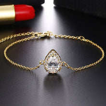 Load image into Gallery viewer, Nigerian Water Drop Cubic Zirconia Wedding Jewelry Sets Inlay Luxury Crystal Bridal Gifts For Bridesmaids