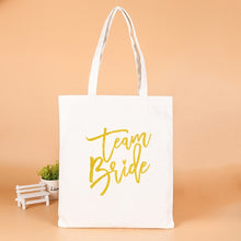 Load image into Gallery viewer, Wedding Party Team Bride Gifts Bags Wedding Favors Gifts for Guests Bag Bachelorette Party Decor Supplies