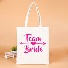 Load image into Gallery viewer, Wedding Party Team Bride Gifts Bags Wedding Favors Gifts for Guests Bag Bachelorette Party Decor Supplies