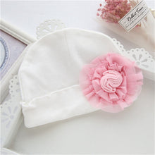 Load image into Gallery viewer, Baby Girl Personalized Baby Beanie Hat with name, Newborn Infant Baby Girl Coming Home Outfit Monogrammed Baby Girl Hospital Hat