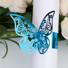 Load image into Gallery viewer, Butterfly Style Paper Rings-Napkins Holders Party Favor Decoration