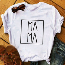 Load image into Gallery viewer, Mama Tee Shirt T-Shirts- Tees for Favorite Moms
