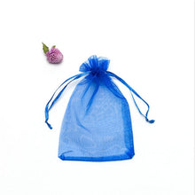Load image into Gallery viewer, 50pcs/lot Adjustable Organza Jewelry or Favor Bag Wedding Party Decoration Gift Bags Display Packaging Jewelry Pouches