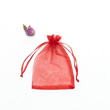 Load image into Gallery viewer, 50pcs/lot Adjustable Organza Jewelry or Favor Bag Wedding Party Decoration Gift Bags Display Packaging Jewelry Pouches