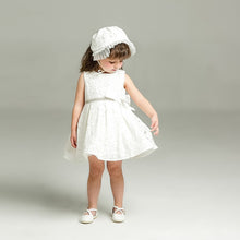 Load image into Gallery viewer, 2pcs Set Baby Girl Outfit For Special Occasion Christening - Wedding Flower Girl Dress