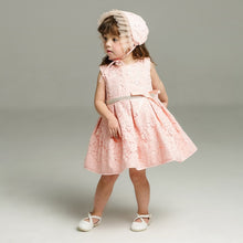 Load image into Gallery viewer, 2pcs Set Baby Girl Outfit For Special Occasion Christening - Wedding Flower Girl Dress