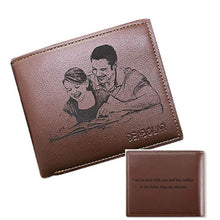 Load image into Gallery viewer, Personalized Wallets High Quality PU Leather- Custom Photo Wallet-Great Bridal Party Gift