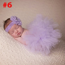 Load image into Gallery viewer, Princess Cranberry Tutu with Vintage Headband Newborn Photography Prop Tutu Skirt Baby Shower Gift TS078