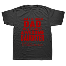 Load image into Gallery viewer, Daddy And Daughter Best Friends For Life Dad Gift Printed Cotton Short Sleeve T-Shirts