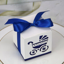 Load image into Gallery viewer, 20/50/100pcs Footprint Candy Favor Box-Baby Shower-Party Favor Boxes- Baptism Container Gift Box