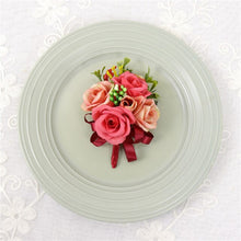 Load image into Gallery viewer, Silk Rose Corsage for Wedding Party-Mis Quince Event or Prom
