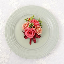 Load image into Gallery viewer, Silk Rose Corsage for Wedding Party-Mis Quince Event or Prom