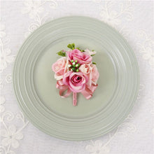 Load image into Gallery viewer, Silk Rose Corsage for Wedding Party-Mis Quince Event or Prom