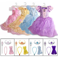 Load image into Gallery viewer, Luxury Fairy Princess Girls Dresses-Gowns Fairy-Playtime-Halloween Costumes