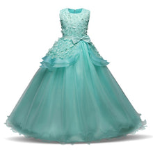 Load image into Gallery viewer, Lovely Flower Girl or Party Tulle Dress Teenagers Dress For Girl Clothes Children-Junior Prom