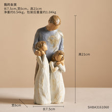 Load image into Gallery viewer, Home Decoration Family Figurines - A Meaningful Gift