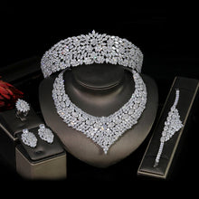 Load image into Gallery viewer, high end quality bridal tiara and jewelry set