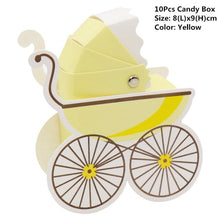 Load image into Gallery viewer, 10pcs/lots of Favor Boxes in Assorted Designs for Baby Showers or Gender Reveal Parties-Good for Candy Box