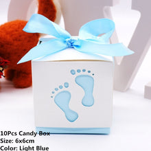 Load image into Gallery viewer, 10pcs/lots of Favor Boxes in Assorted Designs for Baby Showers or Gender Reveal Parties-Good for Candy Box
